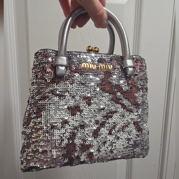 Miu Miu Handbags - 🦄 Miu Miu sequin mini bag 🦄